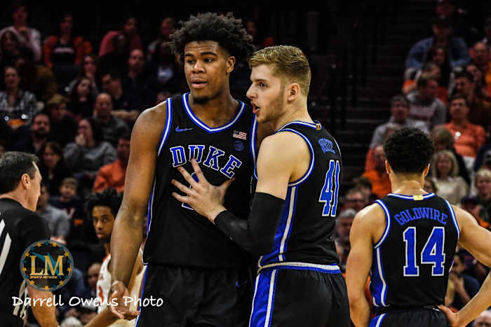 Vernon Carey Jr vs. Virginia in 2020 Photo Credit: Darrell Owens-LMS Network